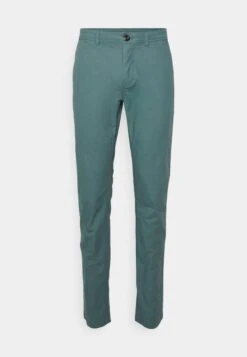 Tom Tailor Washed Slim - Chino - Deep Bluish Green -Tom Tailor 98ea4a17a287437394c190840a5b9dc0