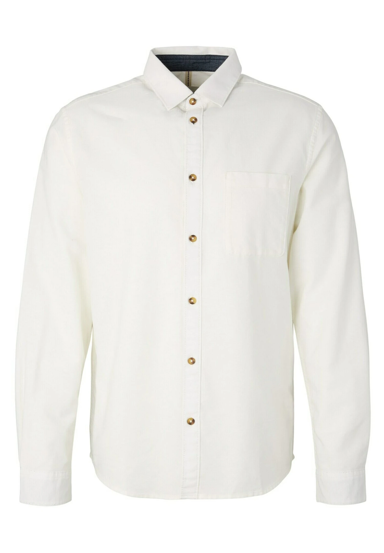 Tom Tailor Oxford- Overhemd - Off White 5 Tom Tailor Oxford- Overhemd - Off White - Afbeelding 5
