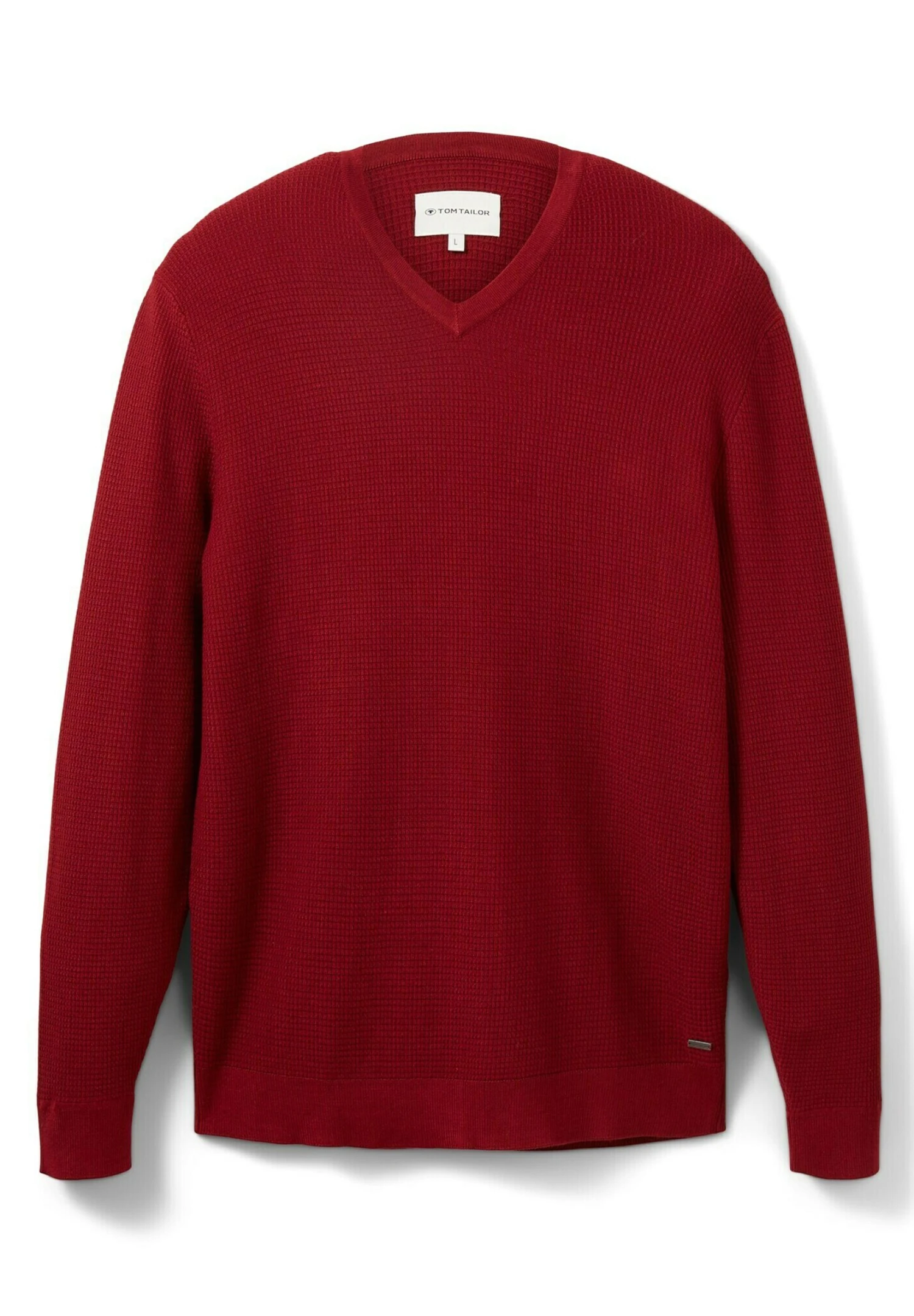 Tom Tailor Mit Struktur - Trui - Ivy Red 9 Tom Tailor Mit Struktur - Trui - Ivy Red - Afbeelding 9