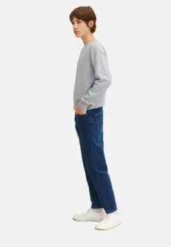 TOM TAILOR Denim Straight Leg Jeans - Used Mid Stone Blue Denim 17 TOM TAILOR Denim Straight Leg Jeans - Used Mid Stone Blue Denim -Tom Tailor 9b88e6546ee24fadb582019936e4b0df