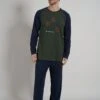 Tom Tailor Set - Pyjama - Grün Dunkel Uni