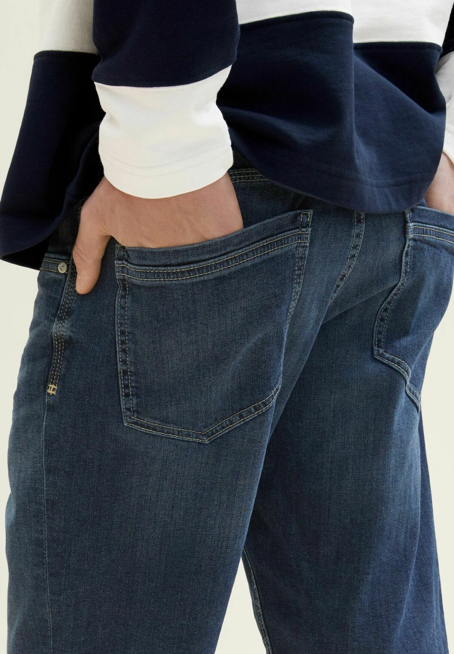 Tom Tailor Josh - Jeansshort - Dark Stone Wash Denim 6 Tom Tailor Josh - Jeansshort - Dark Stone Wash Denim - Afbeelding 6