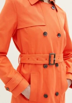 Tom Tailor Trenchcoat - Fever Red -Tom Tailor 9d47a9661df54c4bbd2faeced0698023
