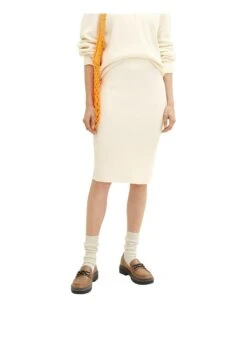 Tom Tailor Mit Rippstruktur - Kokerrok - Soft Buttercream 20 Tom Tailor Mit Rippstruktur - Kokerrok - Soft Buttercream -Tom Tailor 9df5266ec244452d8c2a6d85fabbcac4