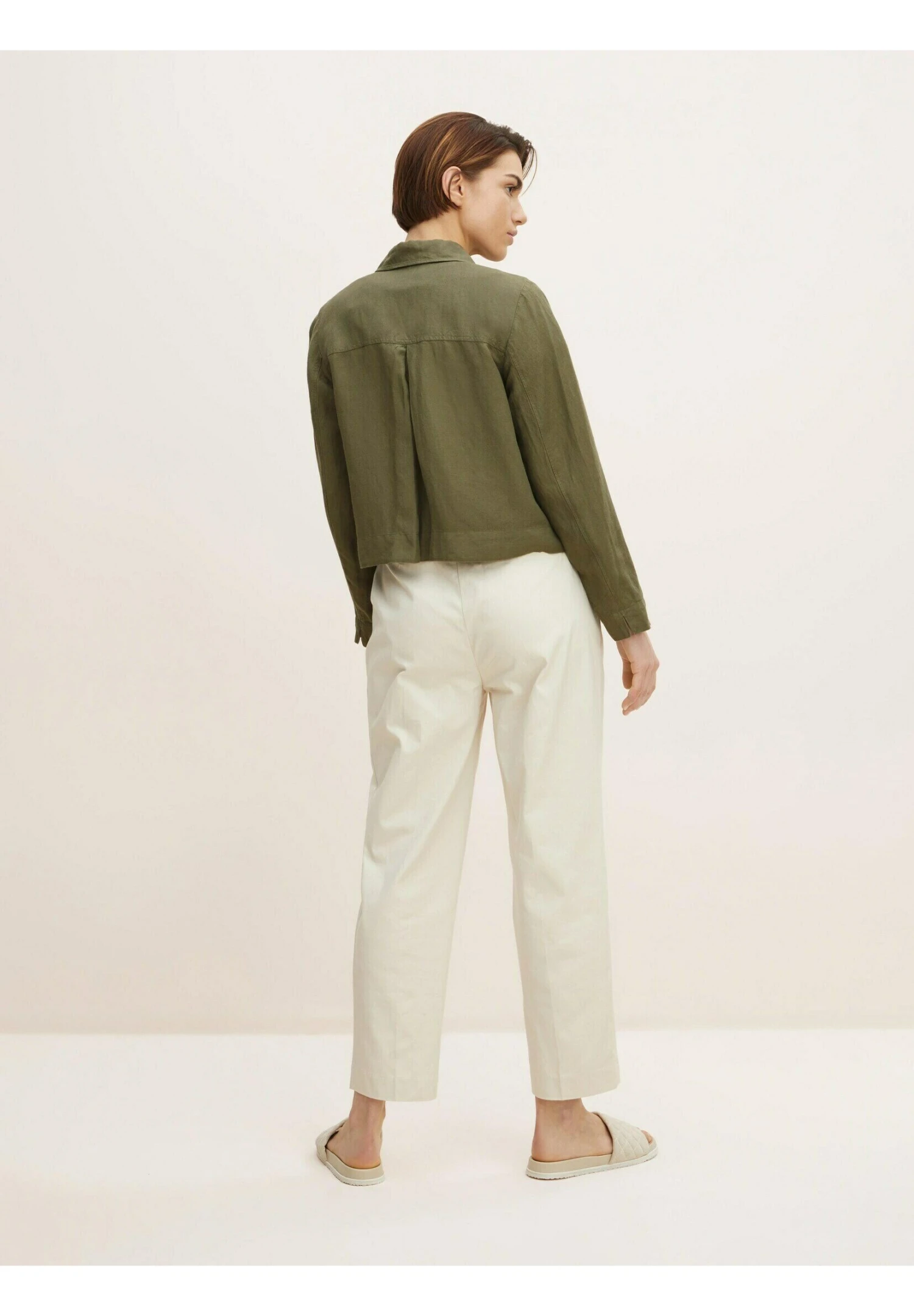 Tom Tailor Blazer - Jungle Soil Green 3 Tom Tailor Blazer - Jungle Soil Green - Afbeelding 3