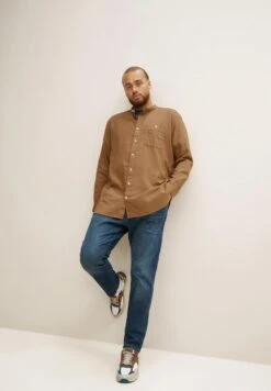 Tom Tailor Overhemd - Otter Brown 10 Tom Tailor Overhemd - Otter Brown -Tom Tailor 9e753031ec71483b9c9f6a34ce90ebbb