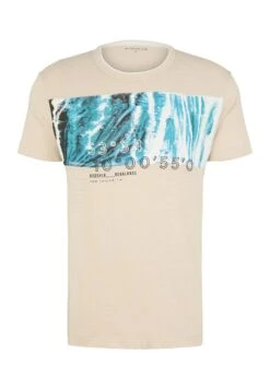 Tom Tailor Mit Print - T-Shirt Print - Caramel Beige Fine Stripe 11 Tom Tailor Mit Print - T-Shirt Print - Caramel Beige Fine Stripe -Tom Tailor 9ea17bcfebbc414d897705fe0b1f1772
