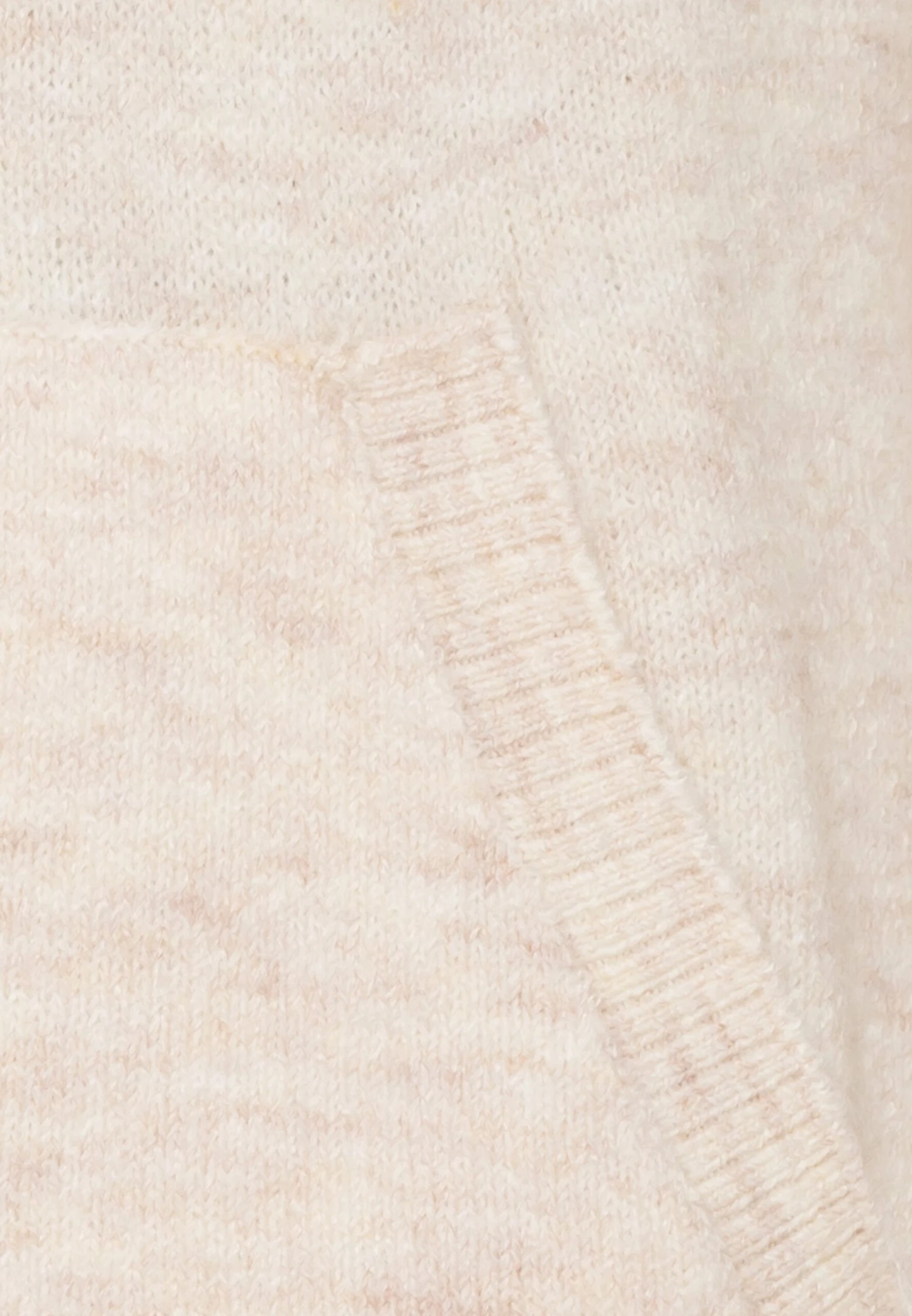 TOM TAILOR Denim Cozy Hood - Trui - Creme Beige Melange 3 TOM TAILOR Denim Cozy Hood - Trui - Creme Beige Melange - Afbeelding 3