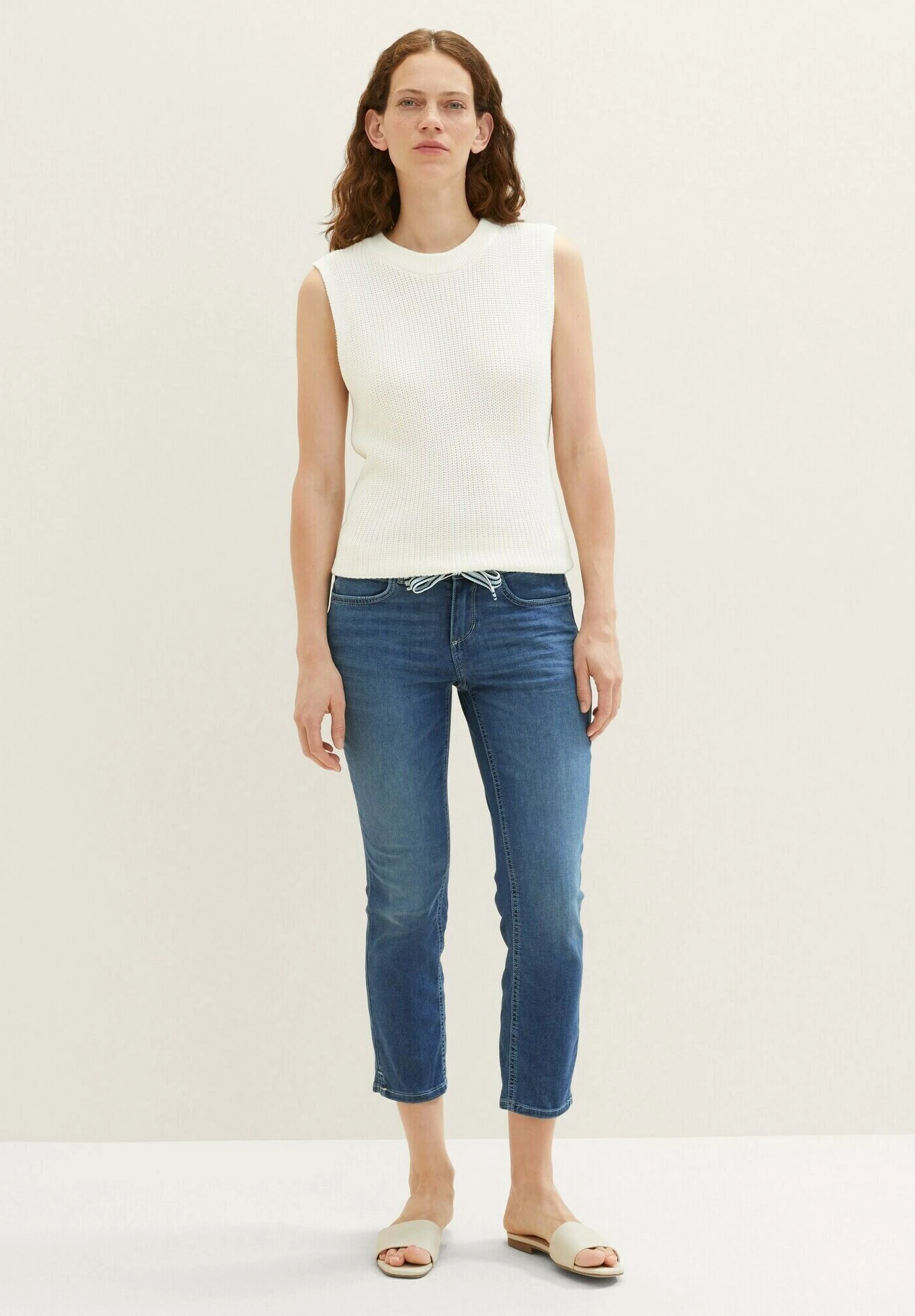 Tom Tailor Alexa Jeans - Slim Fit Jeans - Stone Blue Denim 2 Tom Tailor Alexa Jeans - Slim Fit Jeans - Stone Blue Denim - Afbeelding 2