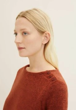 Tom Tailor Cozy - Trui - Canyon Sunset Red Melange 10 Tom Tailor Cozy - Trui - Canyon Sunset Red Melange -Tom Tailor a04a703a7e934b49b793e9c1fa37579d