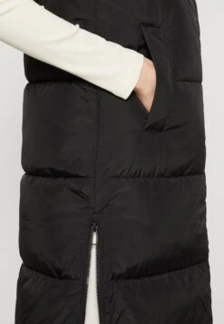 TOM TAILOR Denim Long Puffer Vest - Bodywarmer - Deep Black -Tom Tailor a25014fc3ba34a9e95f2e8c4e3fe4001