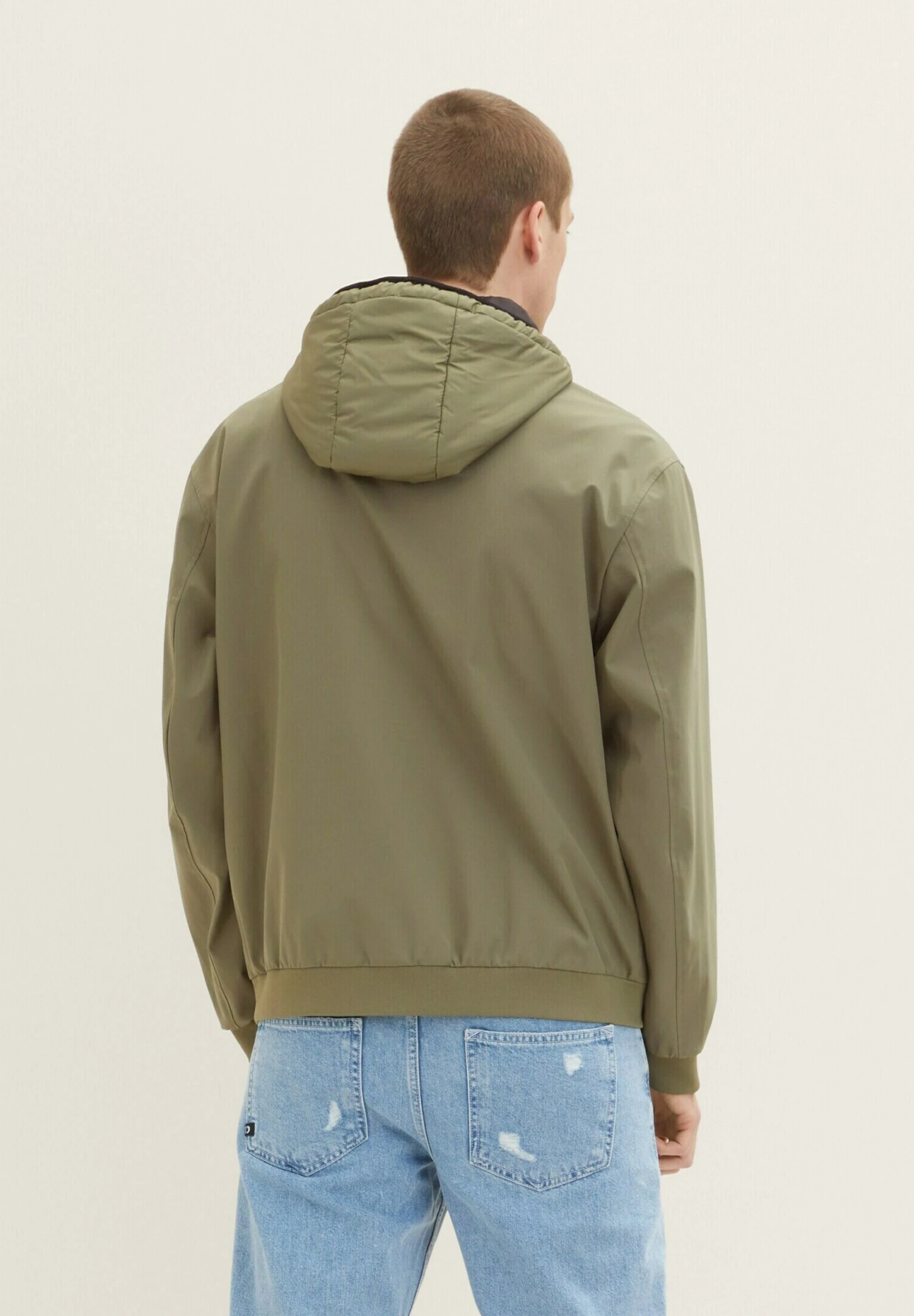 TOM TAILOR Denim Outdoorjas - Dusty Olive Green 3 TOM TAILOR Denim Outdoorjas - Dusty Olive Green - Afbeelding 3