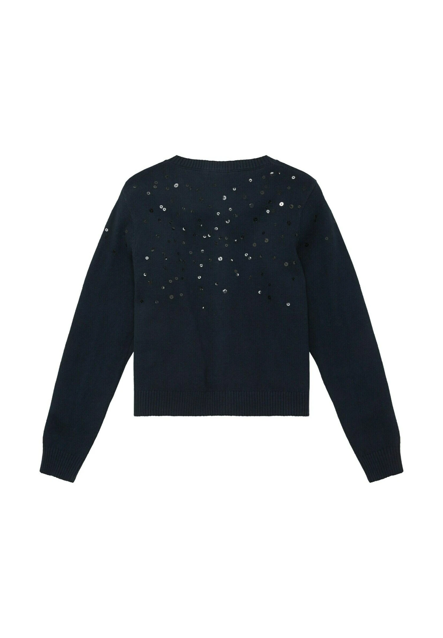 Tom Tailor Pailletten - Vest - Sky Captain Blue 2 Tom Tailor Pailletten - Vest - Sky Captain Blue - Afbeelding 2