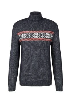 Tom Tailor Cosy Jacquard- Trui - Navy White Red Jacquard 10 Tom Tailor Cosy Jacquard- Trui - Navy White Red Jacquard -Tom Tailor a30e768a310f487cac82c7a50f1e578e