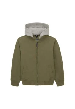 Tom Tailor Mit Abnehmbarer Kapuze - Bomberjacks - Dusty Olive Green