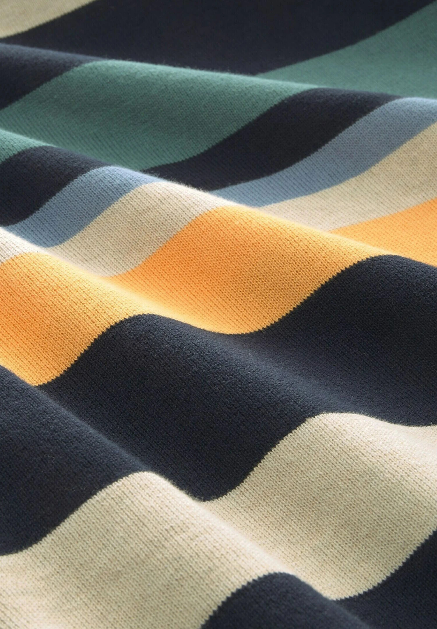 Tom Tailor Mit Streifenmuster - Trui - Navy Orange Multicolor Stripe 4 Tom Tailor Mit Streifenmuster - Trui - Navy Orange Multicolor Stripe - Afbeelding 4