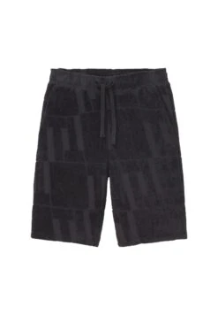 Tom Tailor French Terry Bermuda - Shorts - Dark Grey Terry Design