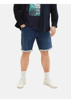 Tom Tailor Jeansshort - Dark Stone Wash Denim -Tom Tailor a51df01df4c941b99788bc63255e9868