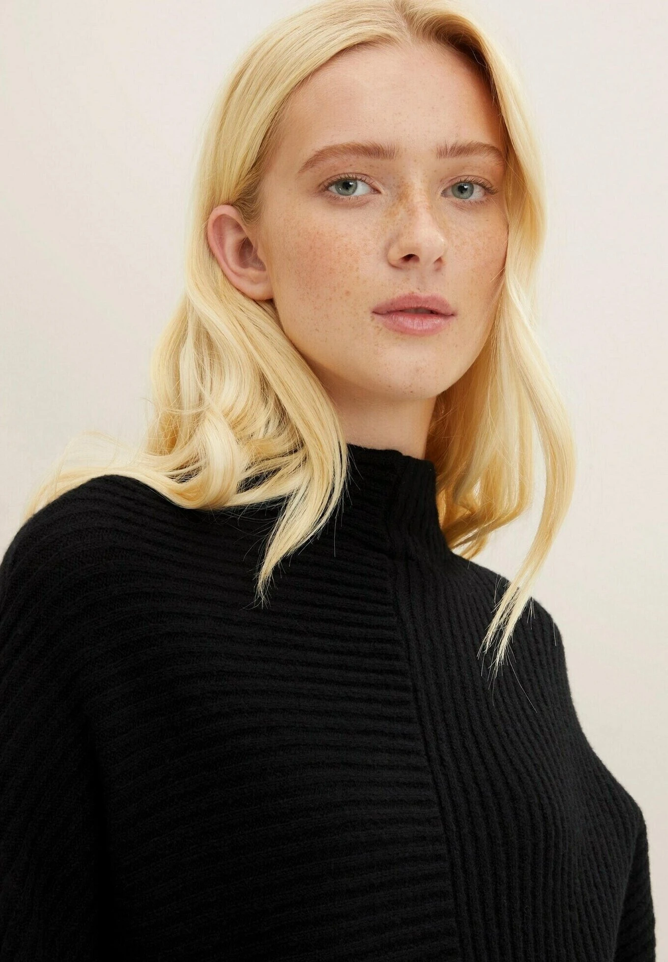 TOM TAILOR Denim Mit Fled - Trui - Deep Black 4 TOM TAILOR Denim Mit Fled - Trui - Deep Black - Afbeelding 4