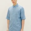 TOM TAILOR Denim Overhemd - Helsinki Night Blue Chambray