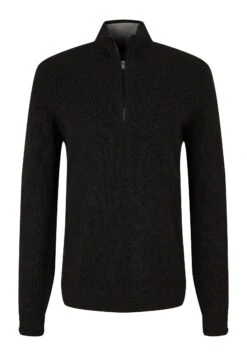 Tom Tailor Trui - Black Grey Melange