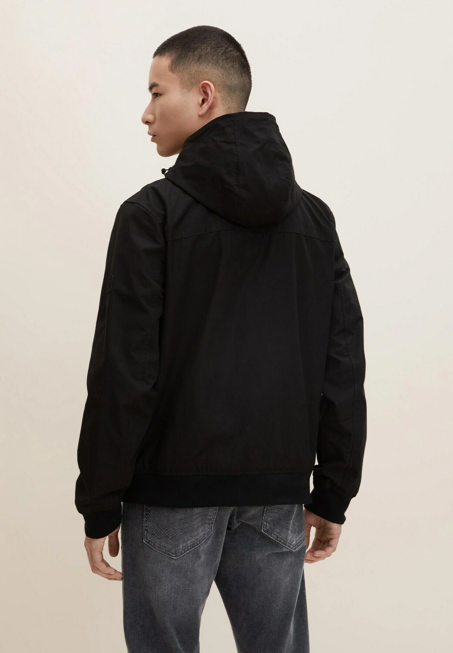 TOM TAILOR Denim Mit Tencel- Trainingsvest - Black 3 TOM TAILOR Denim Mit Tencel- Trainingsvest - Black - Afbeelding 3