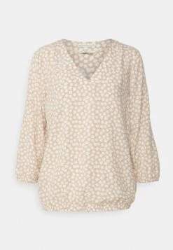 Tom Tailor Blouse With V Neck - Blouse - Beige -Tom Tailor a6ac450b42a243589178c0f01ef5a380
