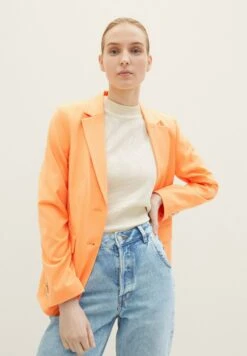 Tom Tailor Farbiger- Blazer - Bright Mango Orange -Tom Tailor a70d7b6d34bf45c0b9bb03926b825231