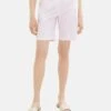 Tom Tailor Bermuda - Shorts - Offwhite Pink Stripe