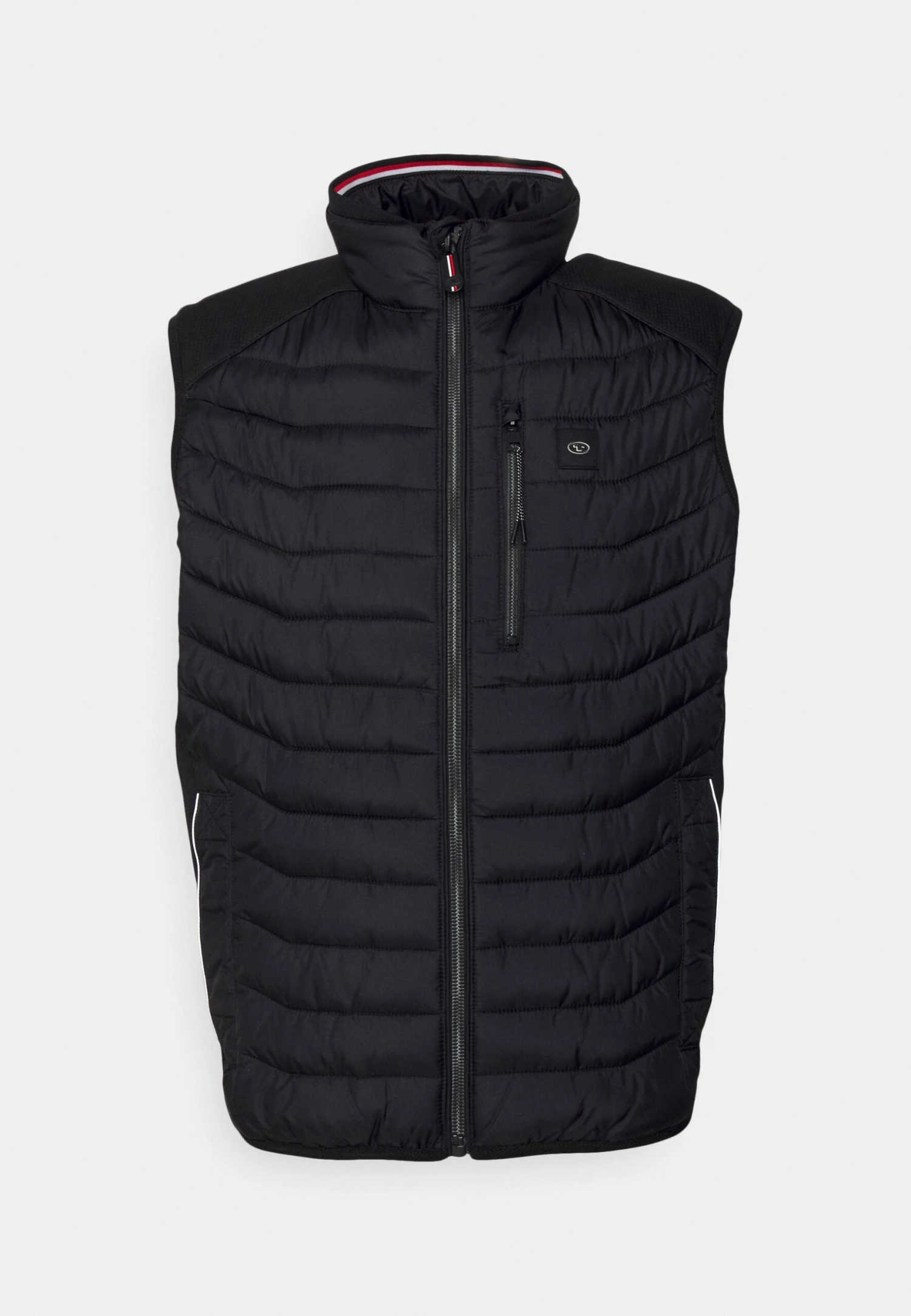 Tom Tailor Hybrid- Bodywarmer - Black 5 Tom Tailor Hybrid- Bodywarmer - Black - Afbeelding 5