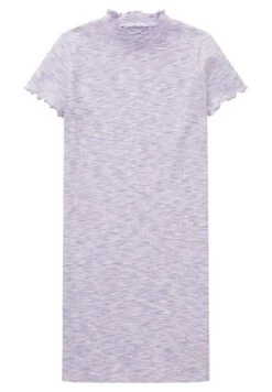 Tom Tailor In Struktur - Gebreide Jurk - Lilac Space Dye