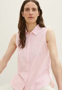 Tom Tailor Ärmellose- Overhemdblouse - Lilac Candy -Tom Tailor a8067b4d3fe24a738e9402a9810b9bdd