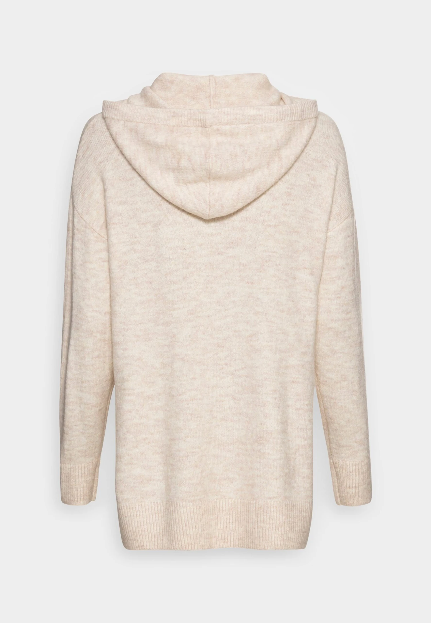 TOM TAILOR Denim Cozy Hood - Trui - Creme Beige Melange 2 TOM TAILOR Denim Cozy Hood - Trui - Creme Beige Melange - Afbeelding 2