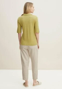 Tom Tailor Struktur - Poloshirt - Mustard Yellow -Tom Tailor a95f44c8ed8f48f3aeedf0c30473cb8a