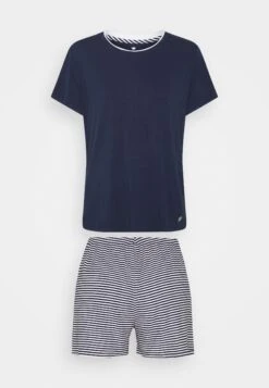 Tom Tailor Shorty O Neck Set - Pyjama - Blue/Medium