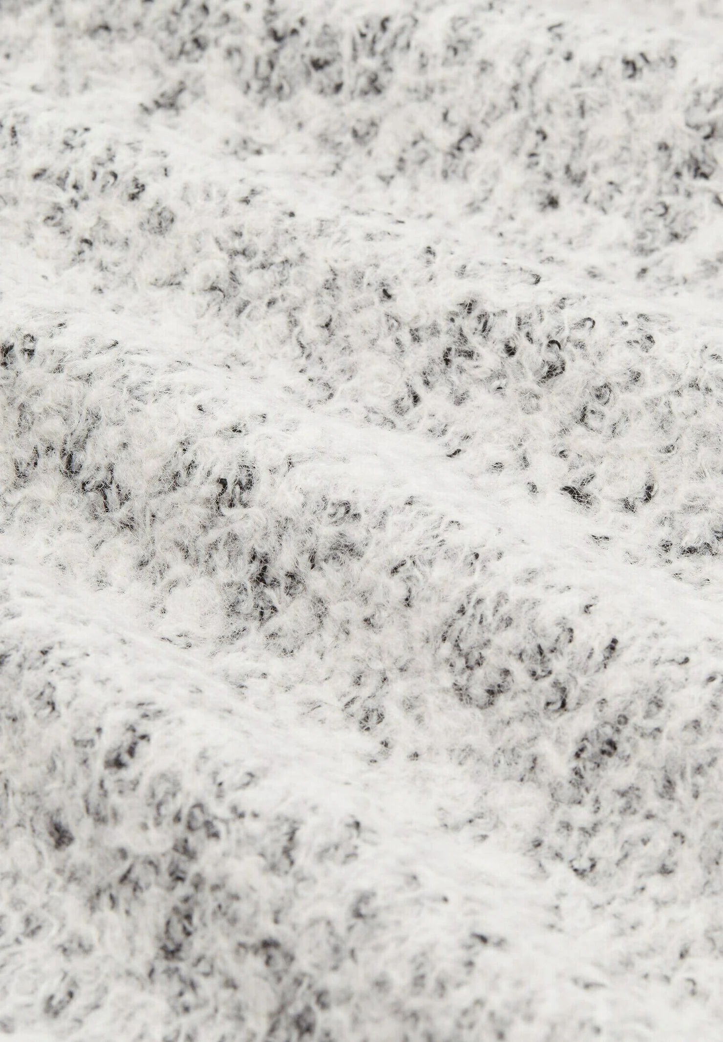 TOM TAILOR Denim Bouclé - Mantel - Grey Black Boucle 6 TOM TAILOR Denim Bouclé - Mantel - Grey Black Boucle - Afbeelding 6