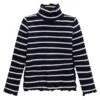 Tom Tailor Longsleeve - Navy Offwhite Pink Stripe
