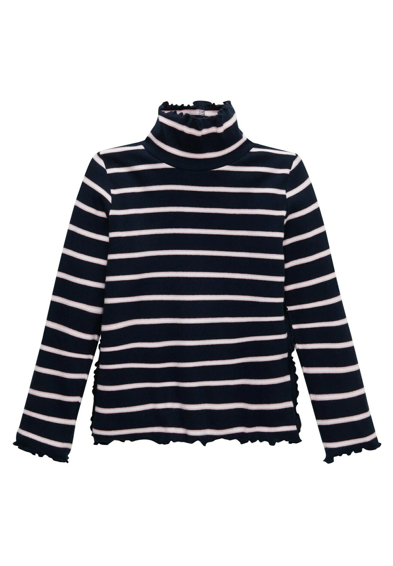 Tom Tailor Longsleeve - Navy Offwhite Pink Stripe 1 Tom Tailor Longsleeve - Navy Offwhite Pink Stripe