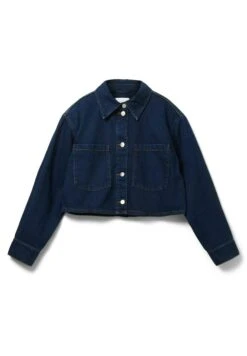 TOM TAILOR Denim Cropped - Spijkerjas - Clean Dark Stone Blue Denim 13 TOM TAILOR Denim Cropped - Spijkerjas - Clean Dark Stone Blue Denim -Tom Tailor a9fbd486bc484384886651a59104ffd0