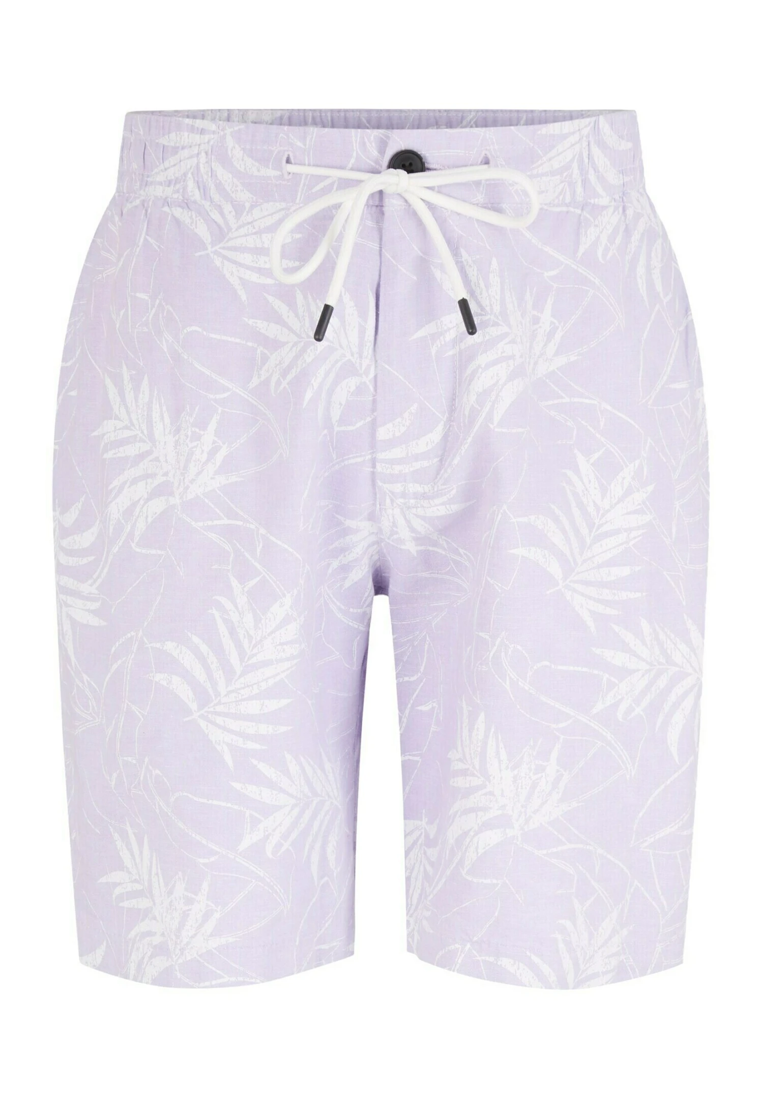TOM TAILOR Denim Gemusterte Bermuda - Shorts - Lilac Leaf Lines Print 8 TOM TAILOR Denim Gemusterte Bermuda - Shorts - Lilac Leaf Lines Print - Afbeelding 8