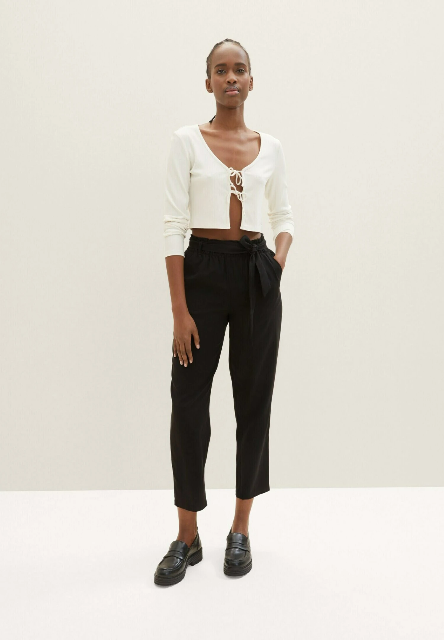 TOM TAILOR Denim Bolero - Vest - Gardenia White 2 TOM TAILOR Denim Bolero - Vest - Gardenia White - Afbeelding 2