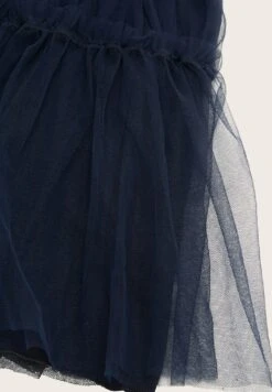 Tom Tailor Geraffter- A-Lijn Rok - Sky Captain Blue -Tom Tailor aa6d8443ee834da597557f47319bfaef