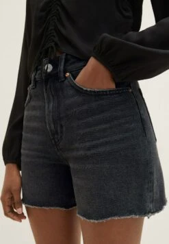 TOM TAILOR Denim Mom - Jeansshort - Used Dark Stone Black Denim 17 TOM TAILOR Denim Mom - Jeansshort - Used Dark Stone Black Denim -Tom Tailor aaa9fe9c55864aa18963832f92d127fb