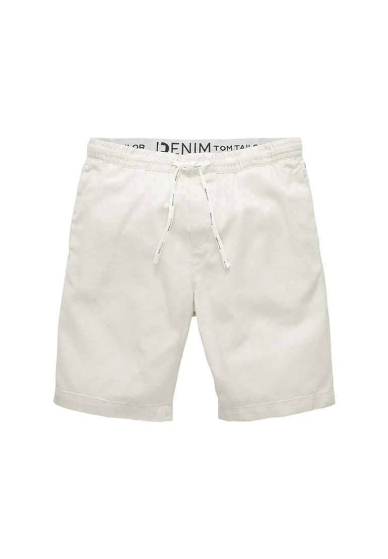 TOM TAILOR Denim Regular- Shorts - White Sand 6 TOM TAILOR Denim Regular- Shorts - White Sand - Afbeelding 6