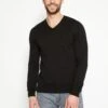 Tom Tailor Basic V Neck- Trui - Black