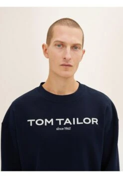 Tom Tailor Mit Logoprint - Sweater - Sky Captain Blue 11 Tom Tailor Mit Logoprint - Sweater - Sky Captain Blue -Tom Tailor ac4c5d91a6d8409d876c6501e5751526