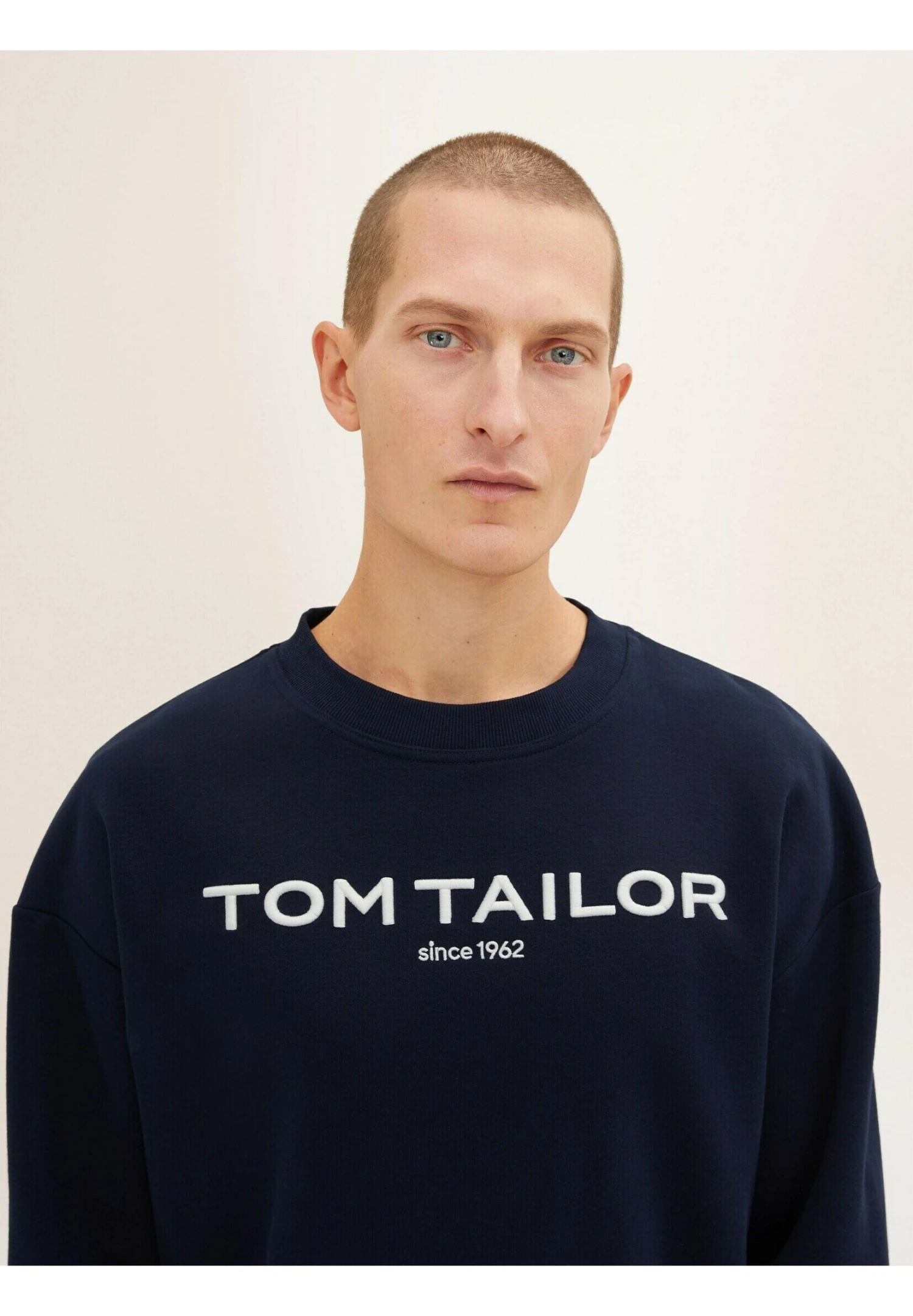 Tom Tailor Mit Logoprint - Sweater - Sky Captain Blue 4 Tom Tailor Mit Logoprint - Sweater - Sky Captain Blue - Afbeelding 4