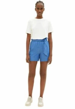 TOM TAILOR Denim Soft- Jeansshort - Bright Mid Blue Chambray