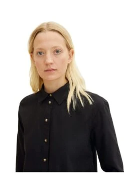 Tom Tailor Overhemdblouse - Deep Black -Tom Tailor aca2db0e6d744c11968ddeca57dca989