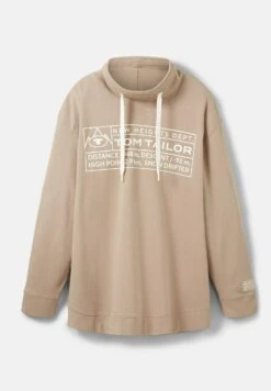 Tom Tailor Mit Stehkragen - Sweater - Quarry Beige 8 Tom Tailor Mit Stehkragen - Sweater - Quarry Beige -Tom Tailor ace765ba0897406ba70289e83bb1b040